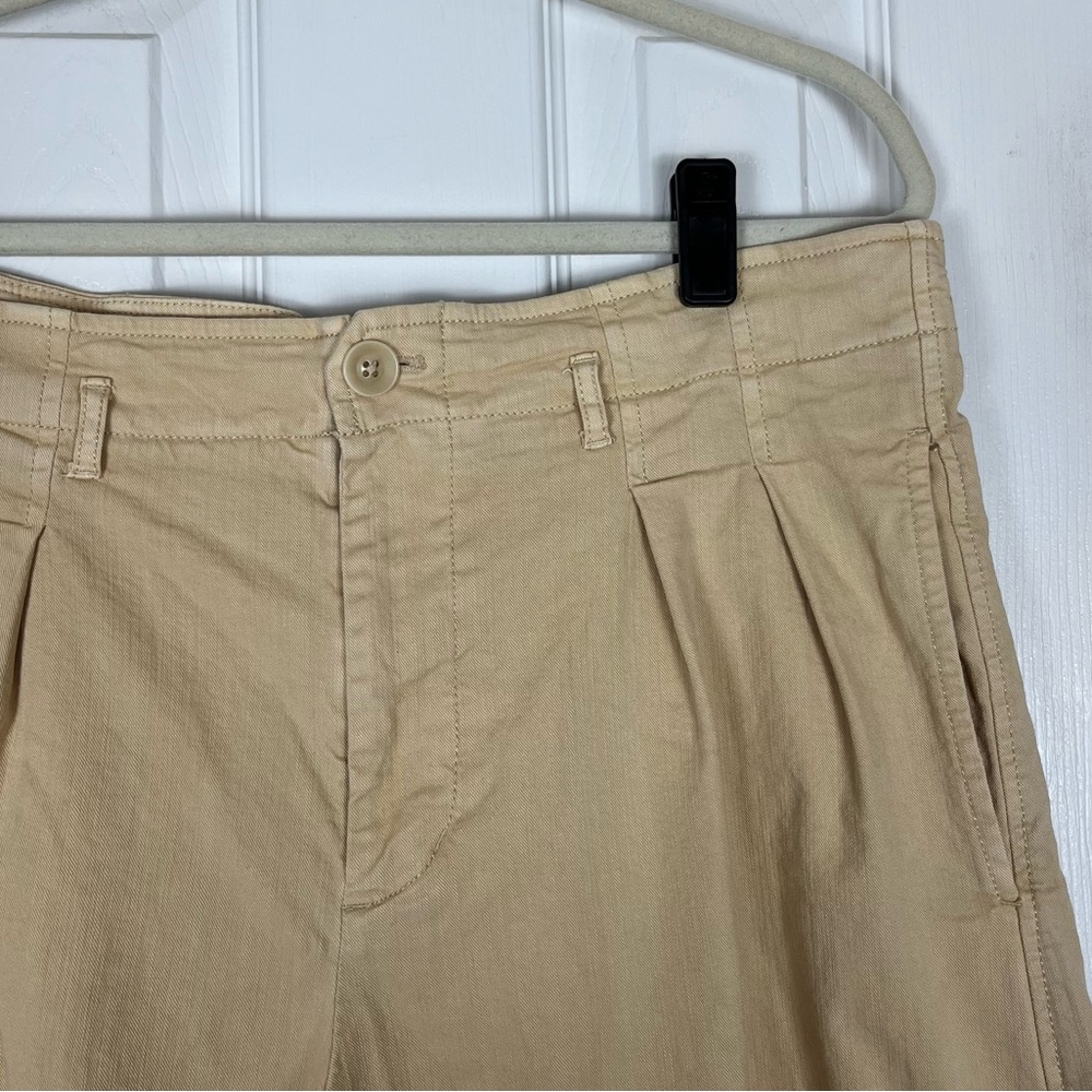 Maeve Anthropologie Remi Wide-Leg Crop Chino Pants - Picture 5 of 11